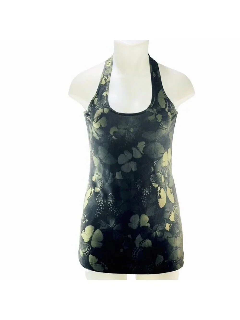 Lululemon Butterfly Print Racerback Tank Top - Picture 1 of 6